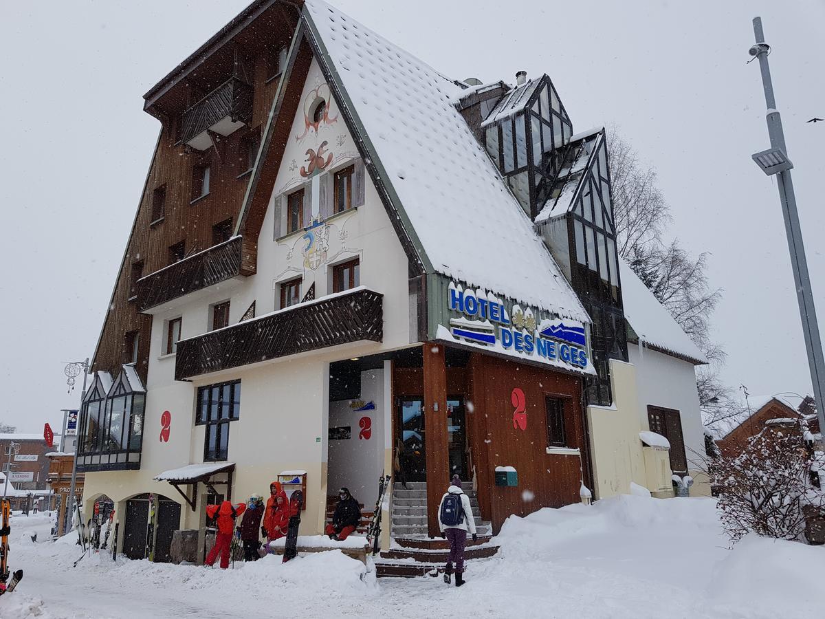 Hotel Des Neiges Ле-дез-Альп Екстер'єр фото